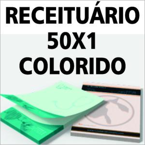 Receituário 1 via 15x21 Colorido papel  90g 150X210MM 4x0  colado 